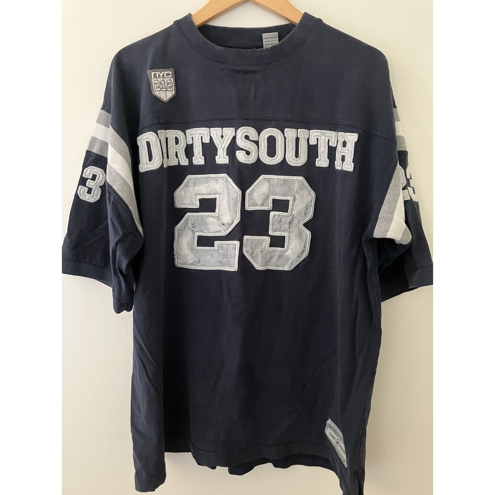 NYC212 Vintage Dirty South Football Jersey #23 Sz XL Streetwear